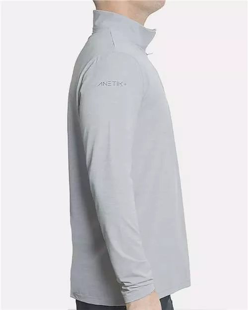 ANETIK MVQTRL9 Men's Low Pro Quarter-Zip Pullover