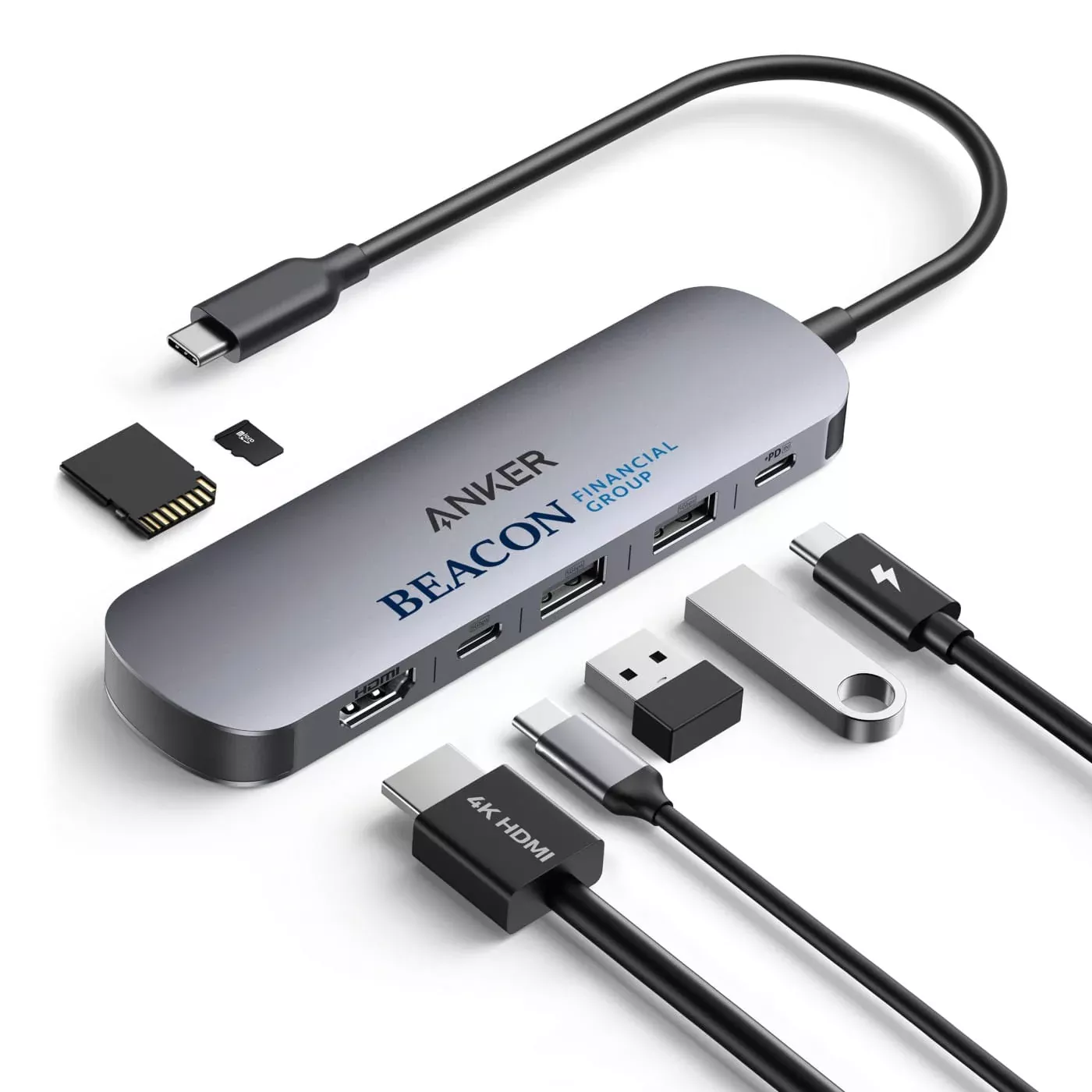 Anker - USB-C Hub (7-in-1)