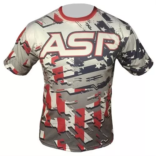 ASP Metallic Camo USA Short Sleeve
