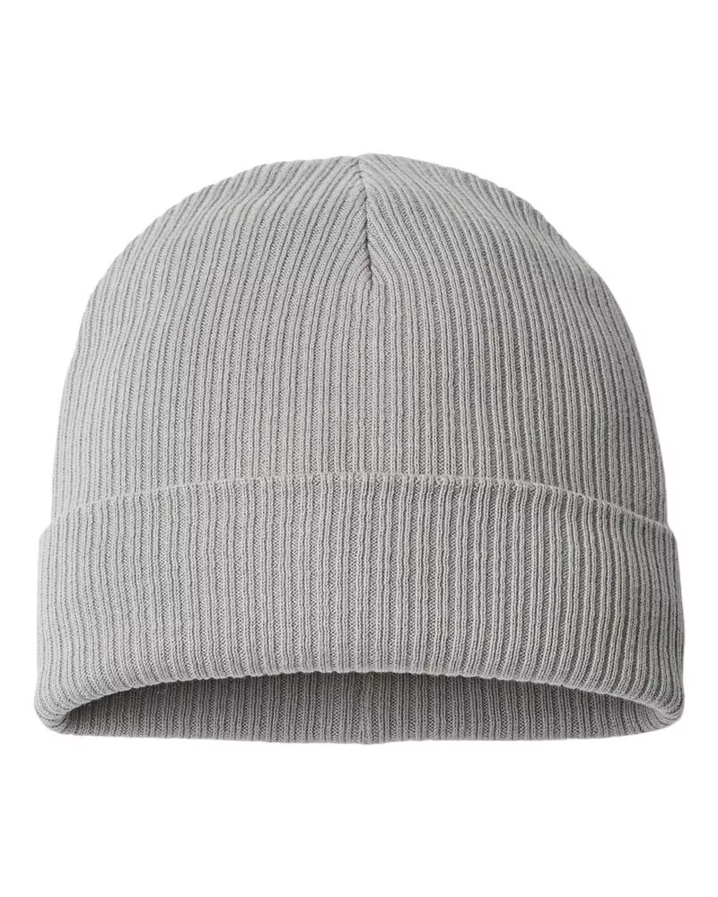 ATLANTIS HEADWEAR NELSON - Sustainable Cuffed Beanie - Black