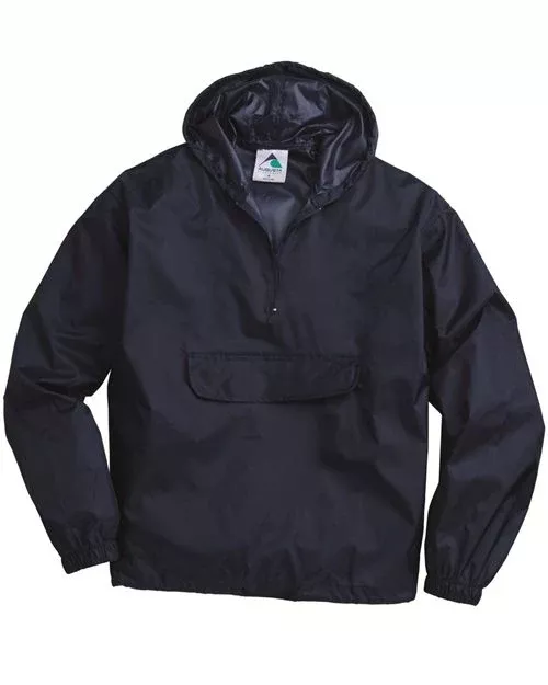 Augusta Sportswear 3130 Unisex Packable Half-Zip Hooded Pullover Jacket