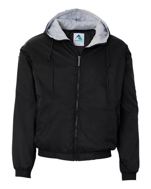 Augusta Sportswear 3280 Fleece Lined Hooded Jacket With Custom Embroidery