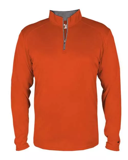 Badger 4102 Men's B-Core Quarter-Zip Pullover