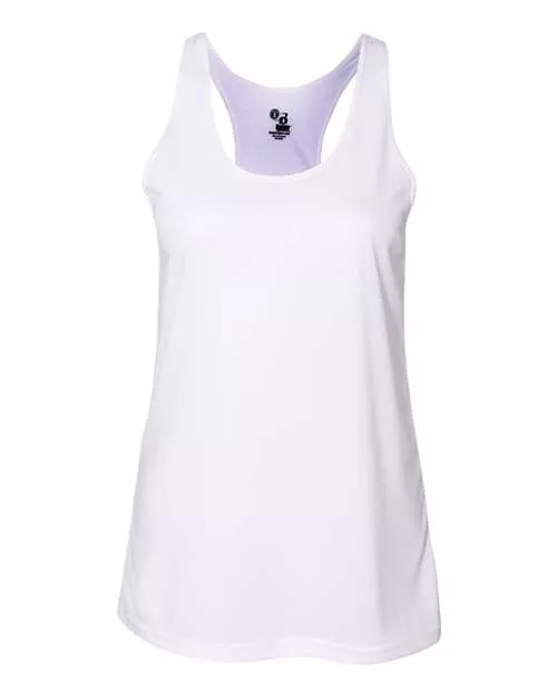 Badger 4166 Women’s B-Core Racerback Tank Top