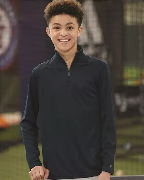 Badger Sport 210200 - YOUTH B-CORE 1/4 ZIP PULLOVER