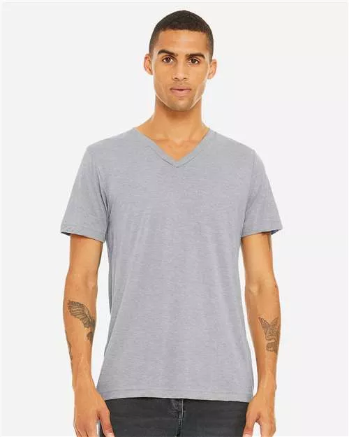 Bella + Canvas 3415 Triblend V-Neck Tee