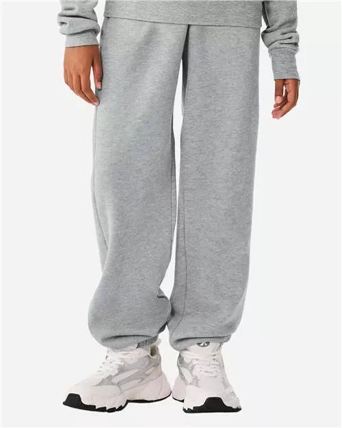 BELLA + CANVAS 3738Y Youth Sponge Fleece Sweatpants