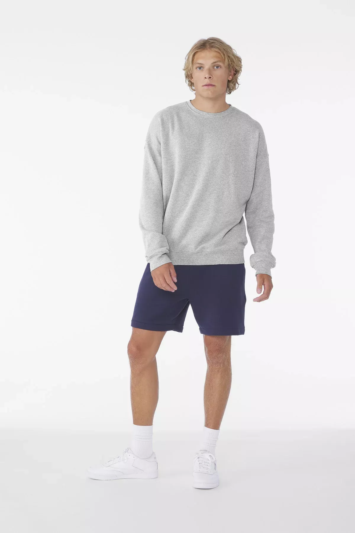 BELLA+CANVAS 3945 Unisex Sponge Fleece Drop Shoulder Sweatshirt With Custom Screenprint