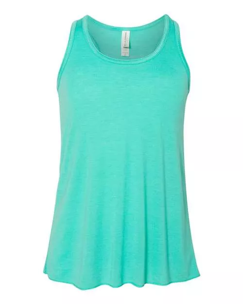 BELLA + CANVAS 8800Y Youth Flowy Racerback Tank