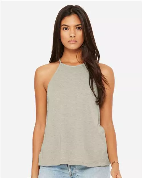 BELLA + CANVAS 8809 Women's Flowy High-Neck Tank