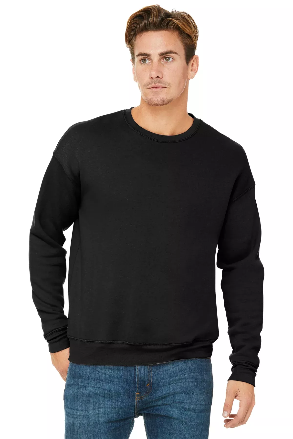 BELLA+CANVASUnisex Sponge Fleece Drop Shoulder Sweatshirt. BC3945