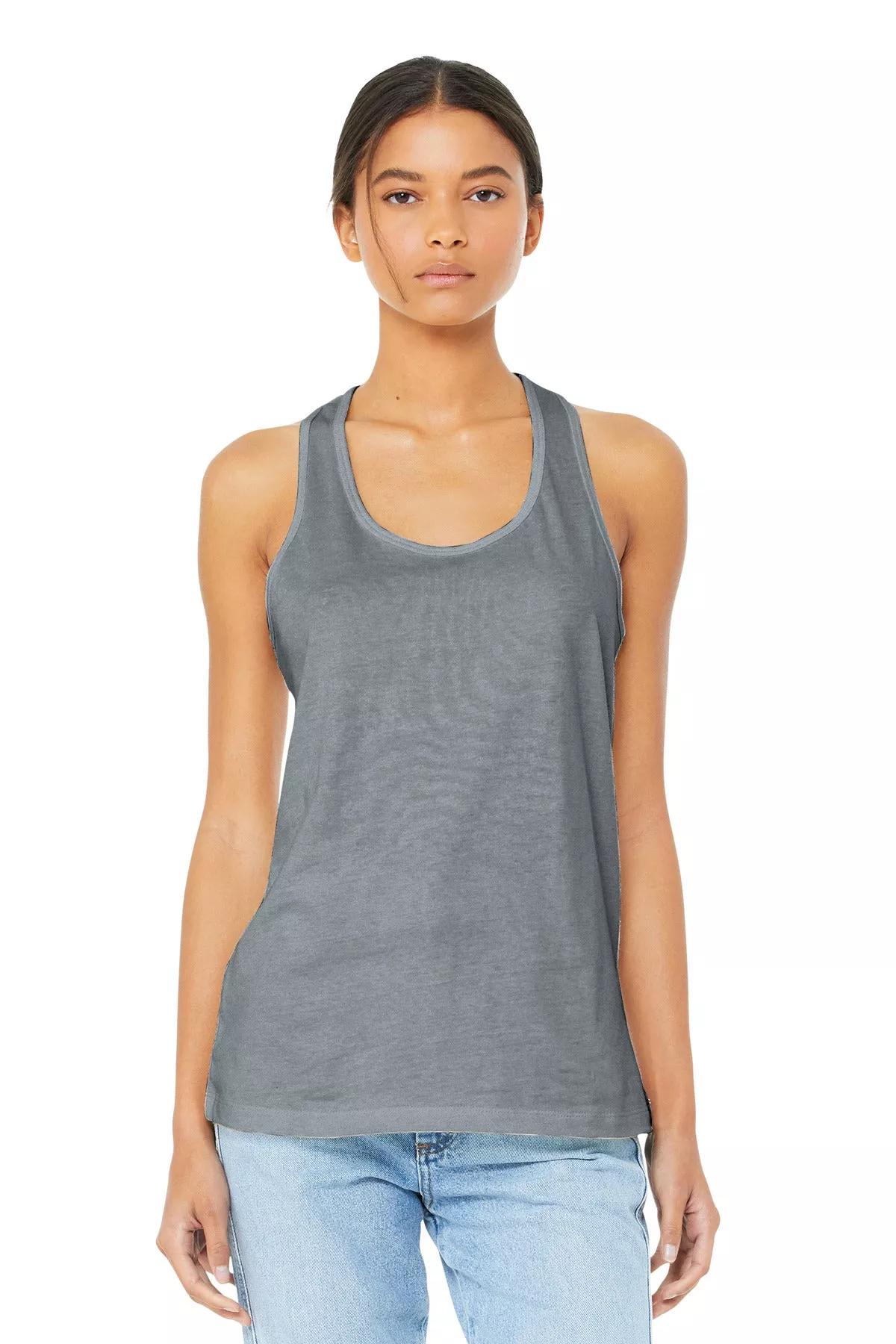 BELLA+CANVASWomen's Jersey Racerback Tank. BC6008