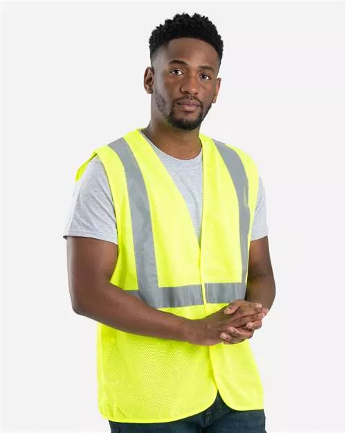 Berne Apparel HVV042 Men's Hi-Vis Class 2 Economy Vest