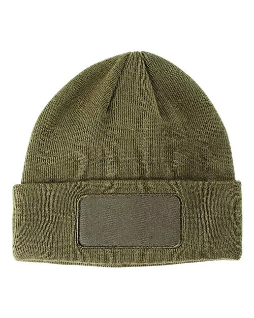 Big Accessories BA527 Patch Beanie