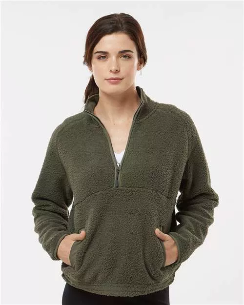 Boxercraft BW8501 Women's Everest Half-Zip Pullover