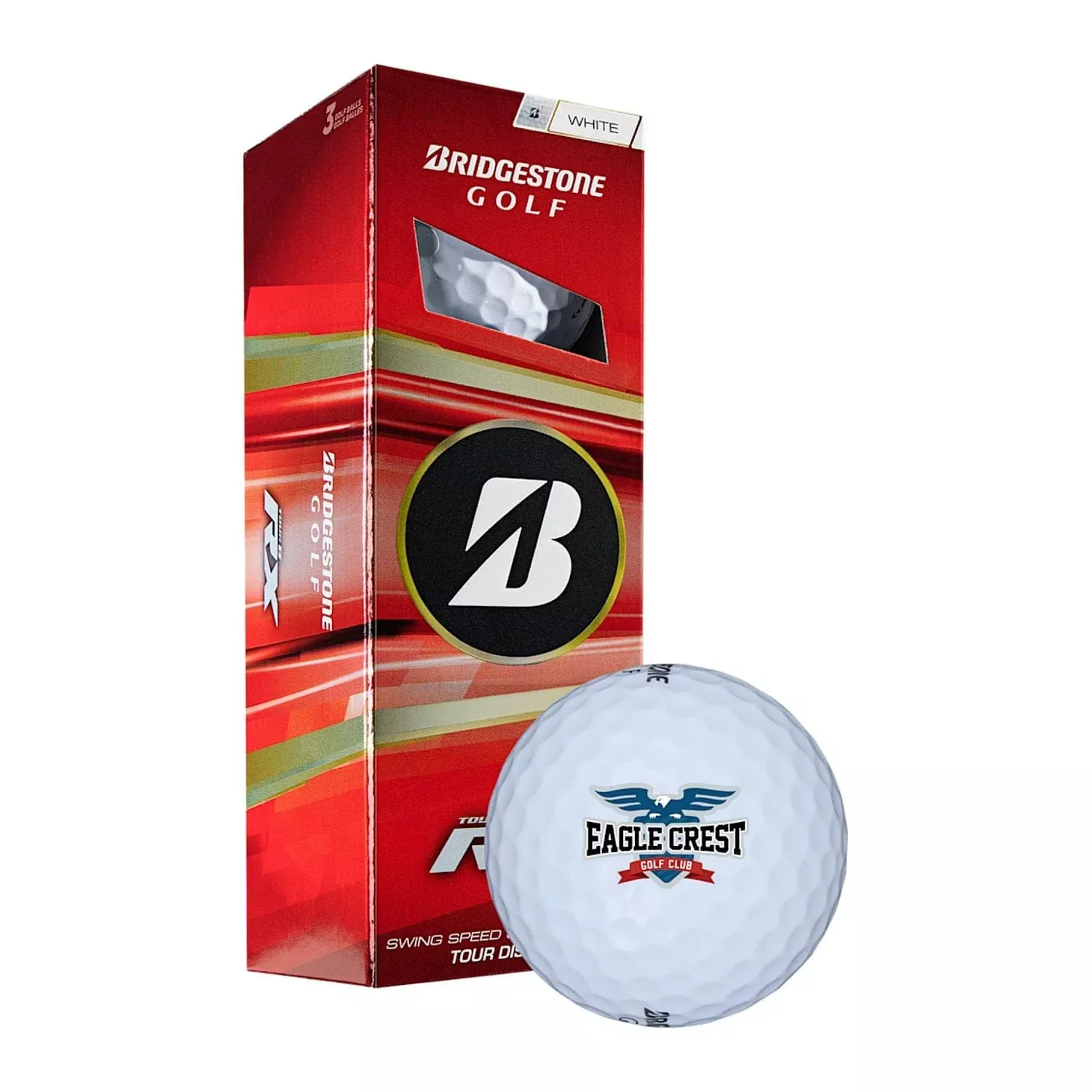 Bridgestone - Tour B RX Golf Balls 3-Pack