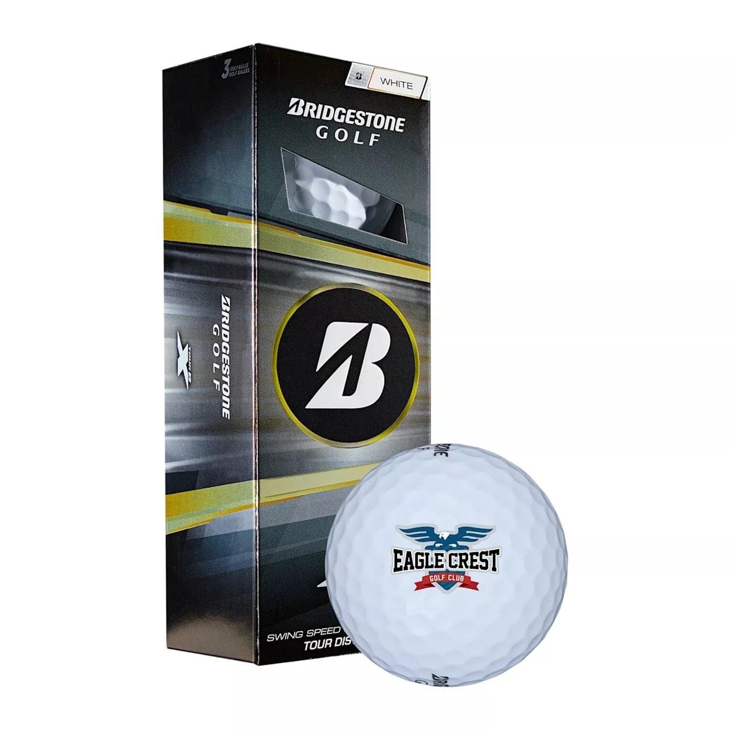 Bridgestone - Tour B X Golf Balls 3-Pack