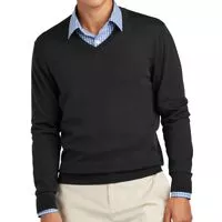 Brooks Brothers Washable Merino V-Neck Sweater BB18410