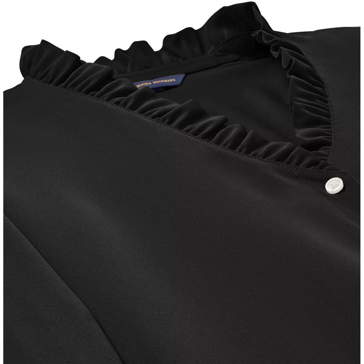 Brooks Brothers - Women's Long Sleeve Ruffle Collar Blouse