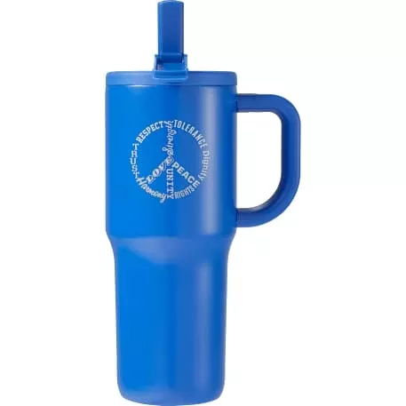 Bullet SM-6983 Alpine 30oz Vac Insul Mug w/protective straw cover
