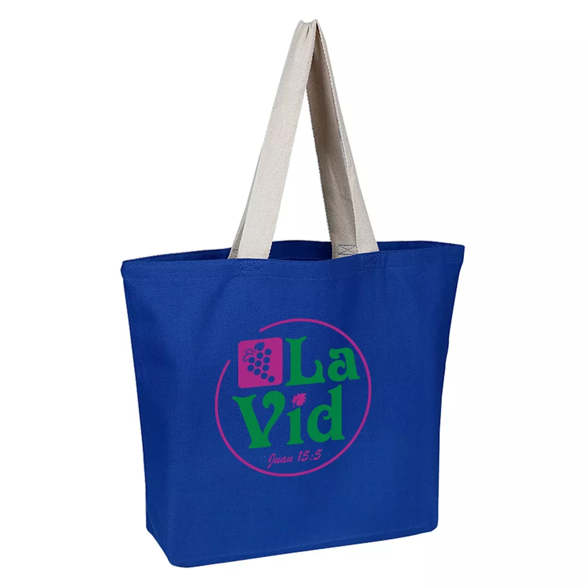CANVAS Colored Beach Bag