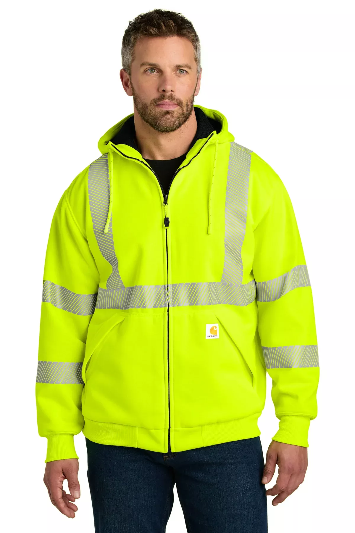 Carhartt CT104988 | Sweatshirt | Full-Zip ANSI Class 3