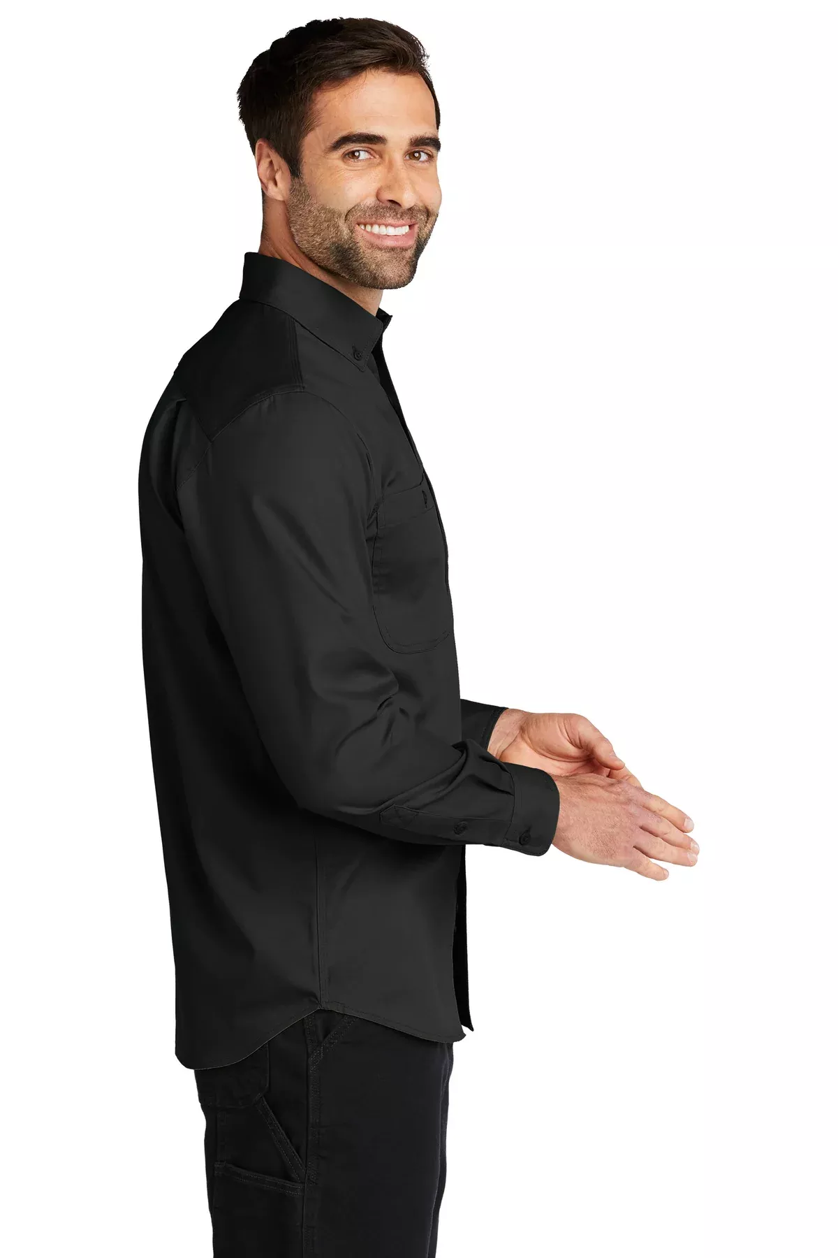 Carhartt CT106689 Rugged Professional Series Long Sleeve Shirt With Custom Embroidery