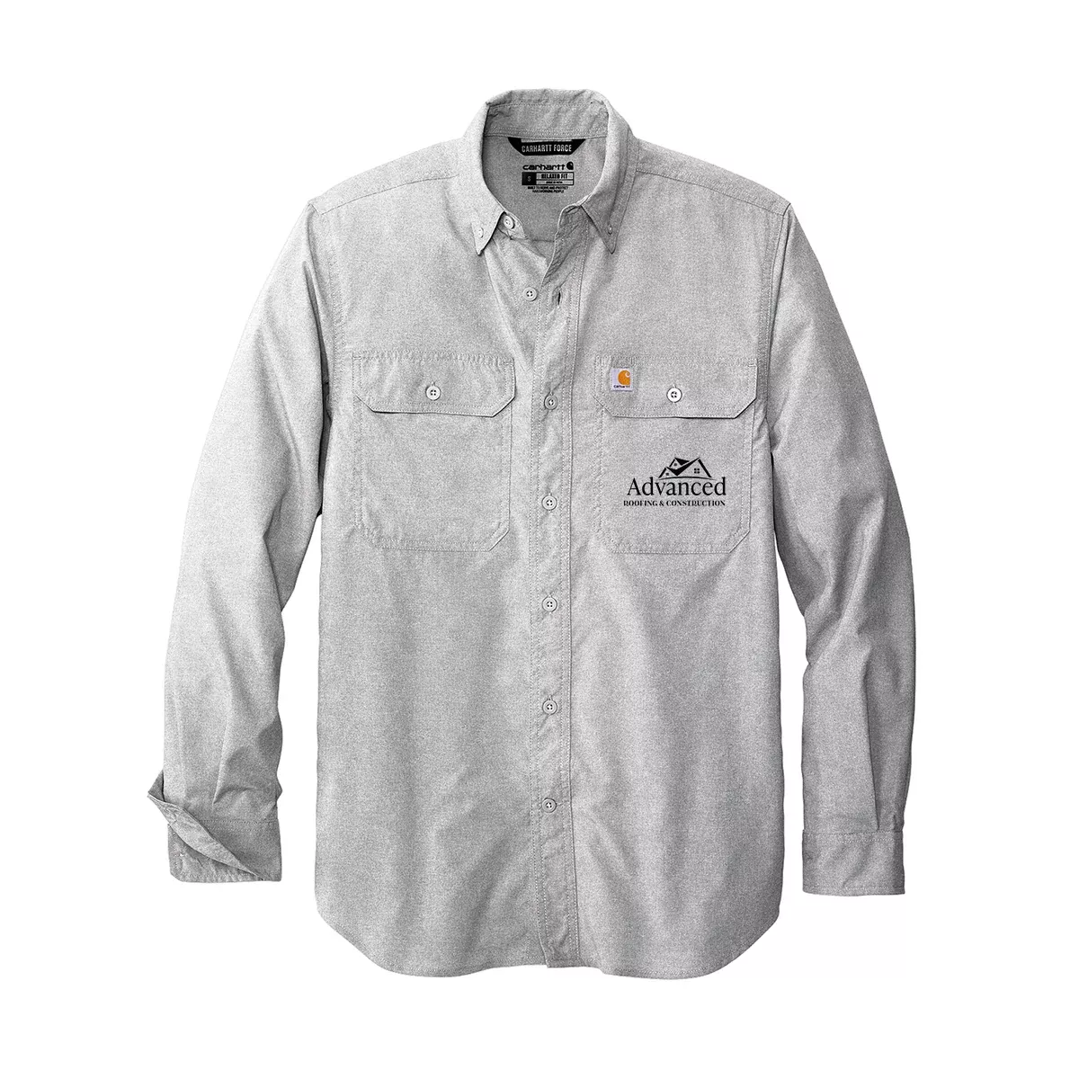 Carhartt Force Solid Long Sleeve Shirt, Full Color