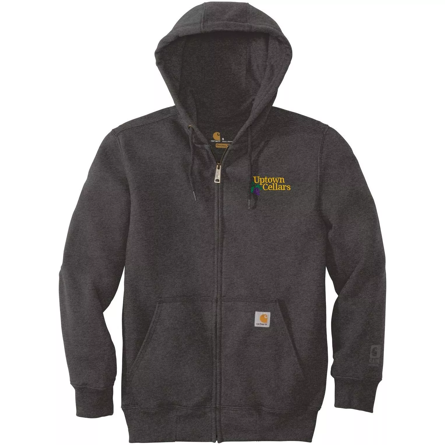 Carhartt Rain Defender Paxton Heavyweight Hooded Zip-Front Sweatshirt