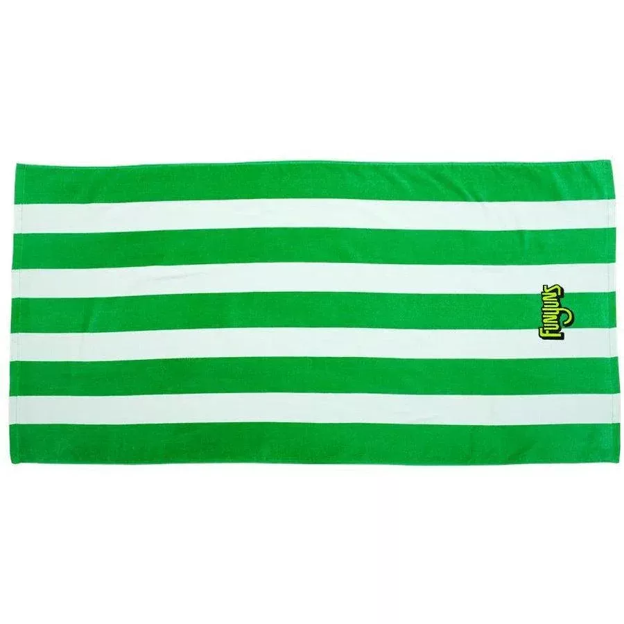 Carmel Towel Company – Cabana Stripe Velour Beach Towel