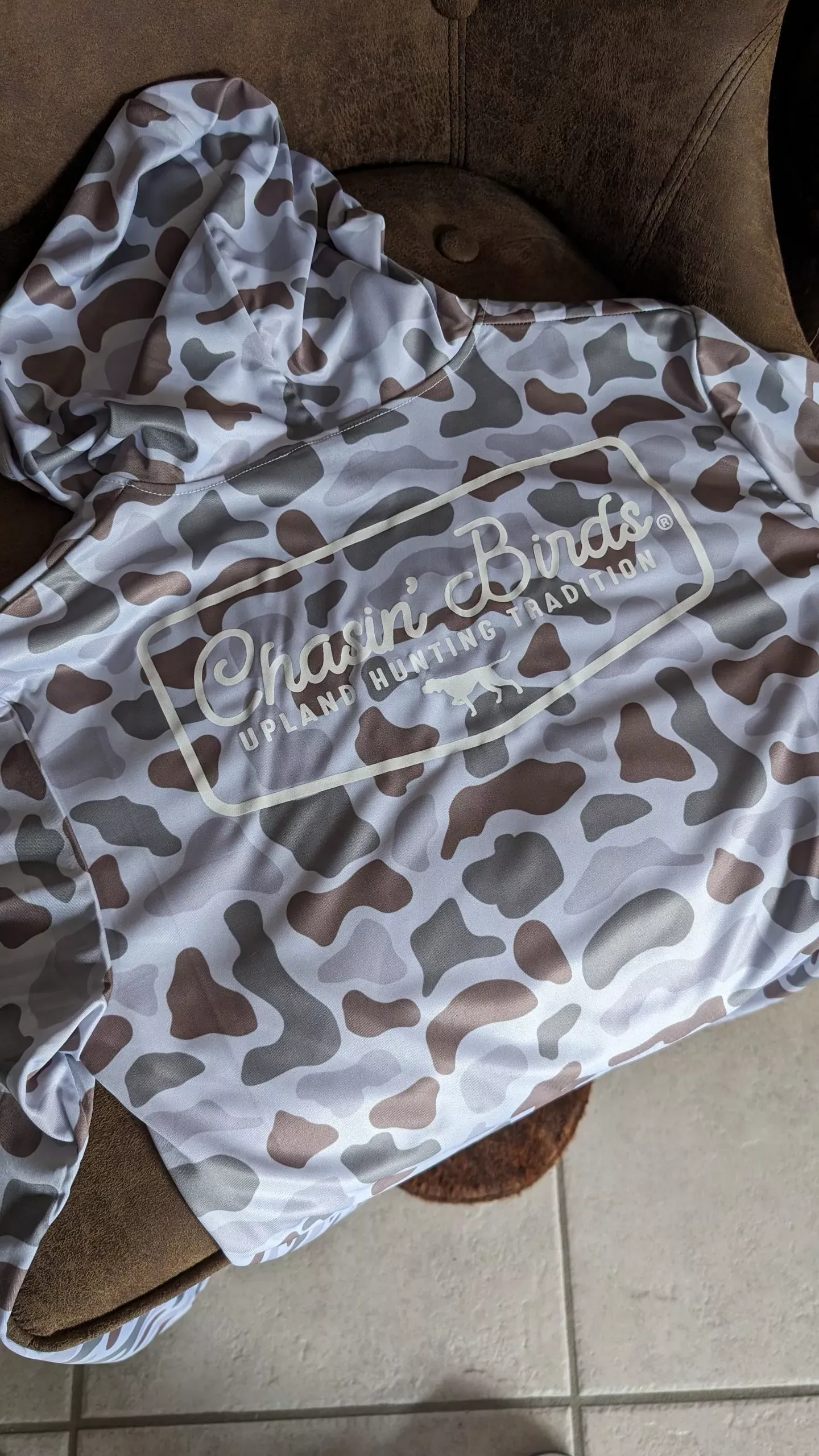 Chasin’ Birds Long Sleeve Drifit UPF Performance Hoodie