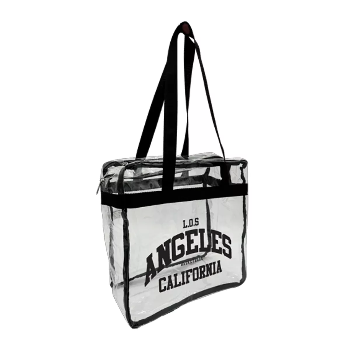 The Clear Zipper Tote CL126Z, Screen Prints