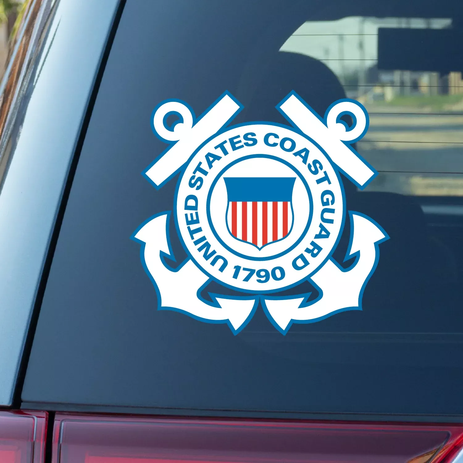 Coast Guard Logo Vinyl Decal