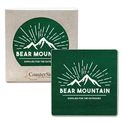 CoasterStone - Absorbent Single Stone Square Coaster