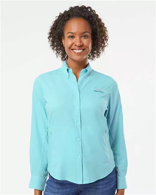 Columbia 127570 Women's PFG Tamiami™ II Long Sleeve Shirt With Custom Embroidery