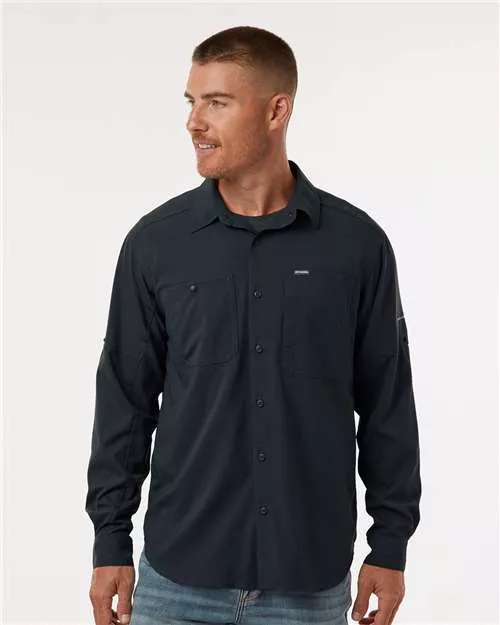 Columbia 201293C Silver Ridge™ Utility Lite Long Sleeve Shirt With Custom Embroidery