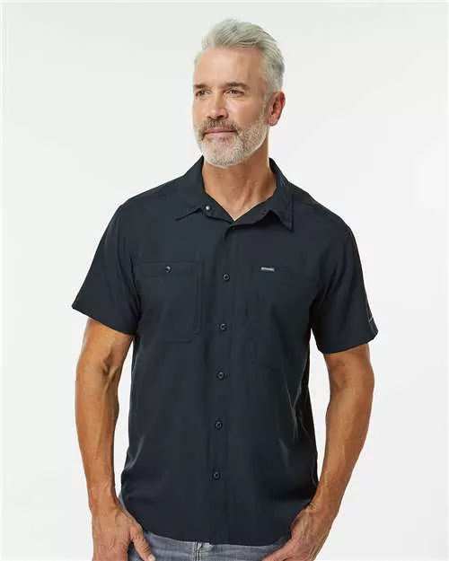 Columbia 203072 Silver Ridge™ Utility Lite Short Sleeve Shirt With Custom Embroidery