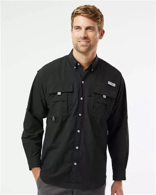 Columbia 2124631 PFG Bahama™ II Shirt With Custom Embroidery