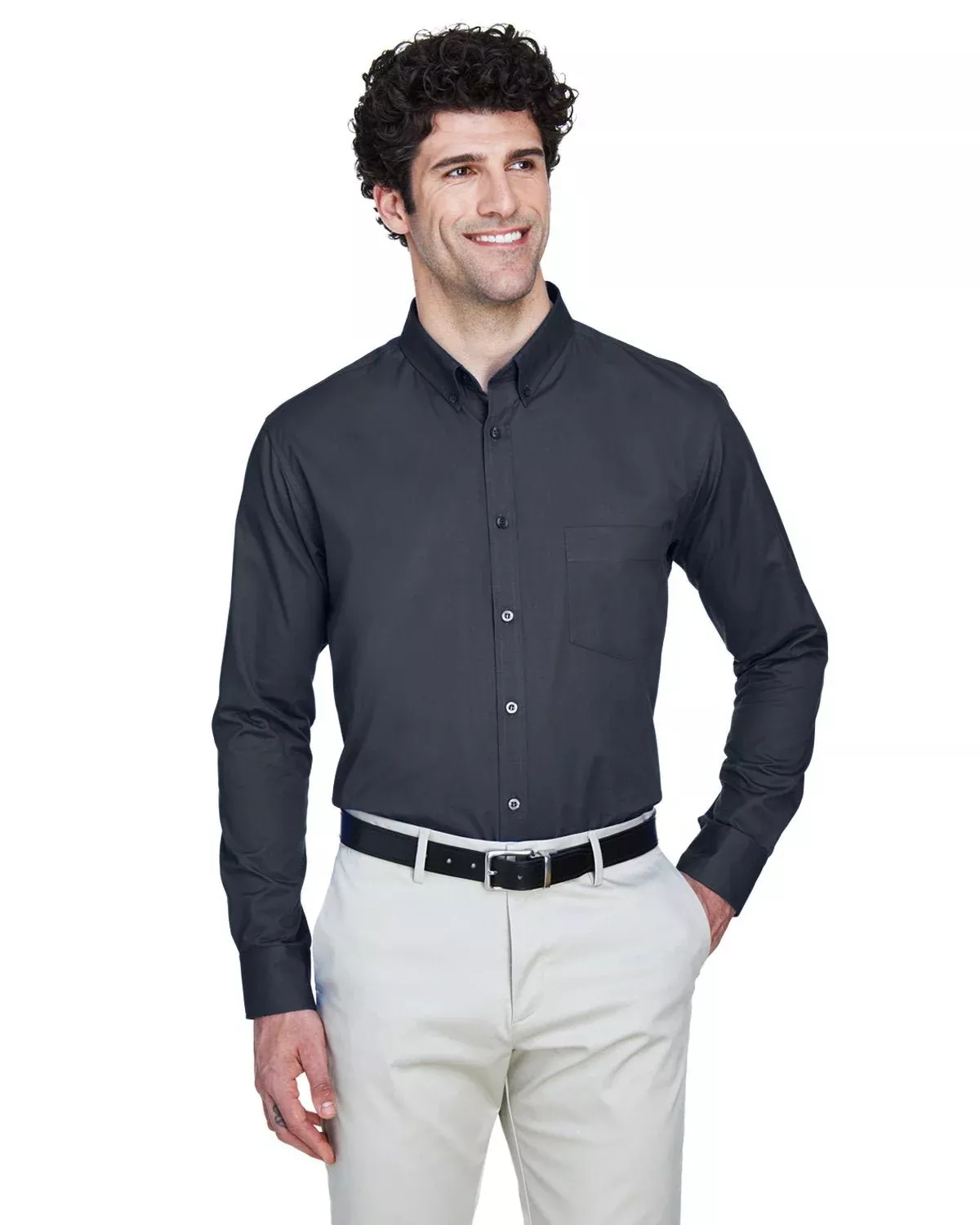 Core 365 88193 Men's Operate Long-Sleeve TwillShirt