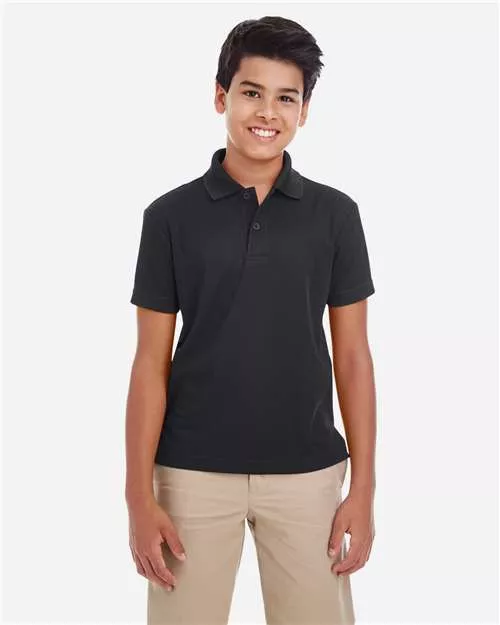 CORE365 88181Y Youth Origin Performance Piqué Polo With Custom Embroidery
