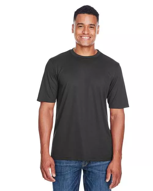 CORE365 88182 Pace Performance Pique Crewneck Shirt With Custom ScreenPrint