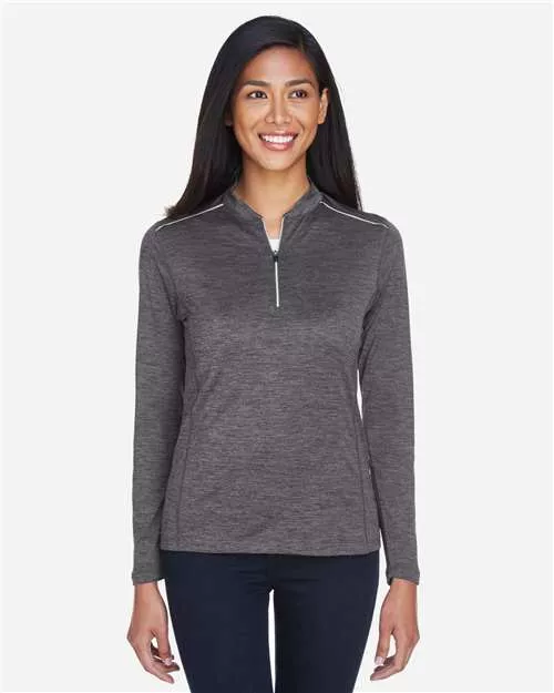 CORE365 CE401W Women's Kinetic Performance Quarter-Zip Pullover With Custom Embroidery