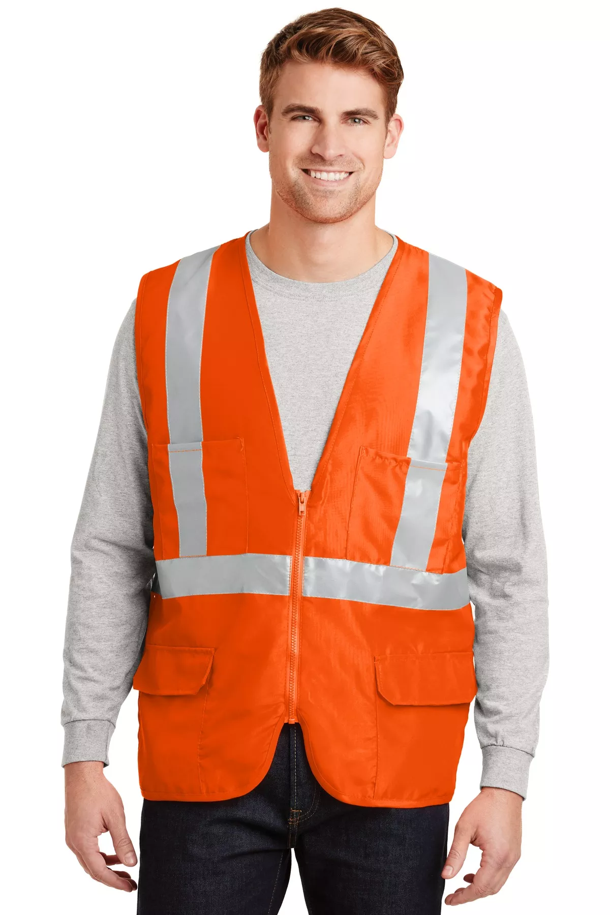 CornerStone Ansi 107 Class 2 Mesh Back Safety Vest CSV405