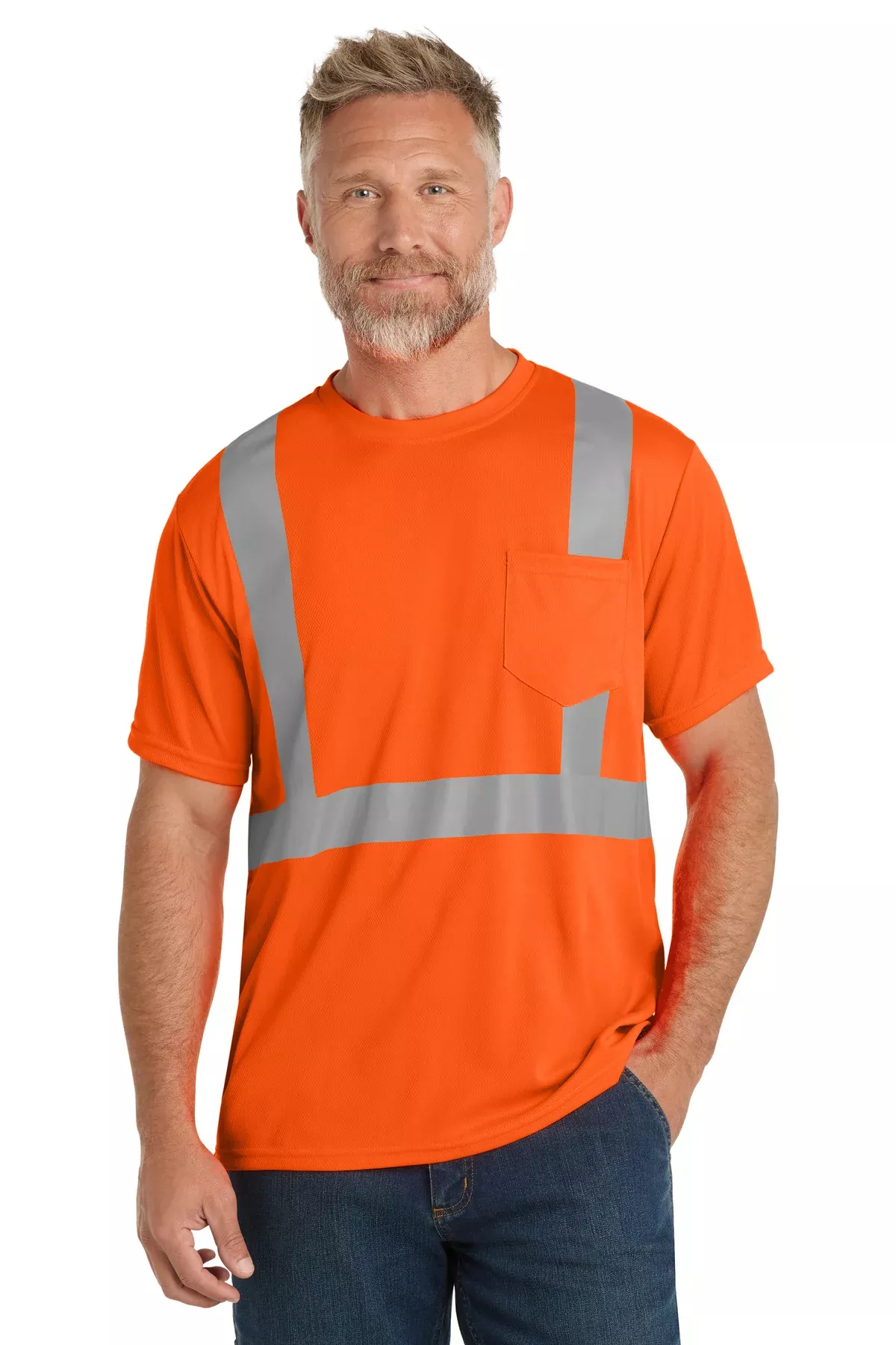 CornerStone CS200 | Tee | ANSI 107 Class 2 Mesh