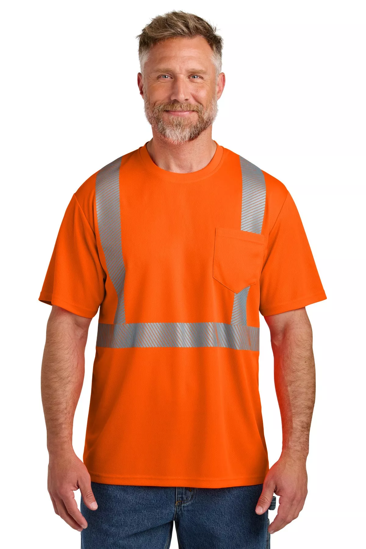 CornerStone CS204 | Tee | ANSI 107 Class 2 Segmented Tape