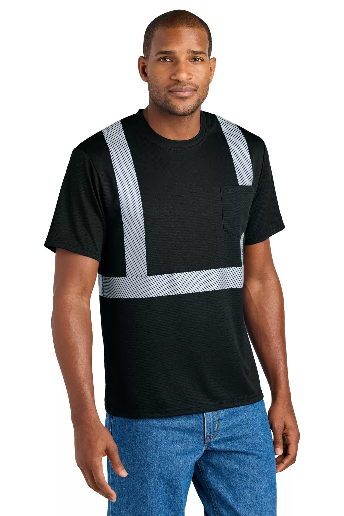 CornerStone CS206 | Tee | Enhanced Visibility Segmented Tape