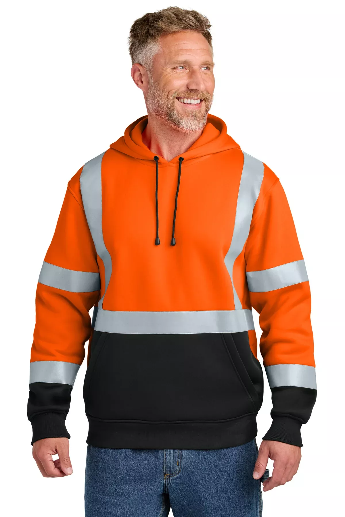 CornerStone CSF301 | Hoodie | ANSI 107 Class 3 Heavy-Duty Fleece Pullover