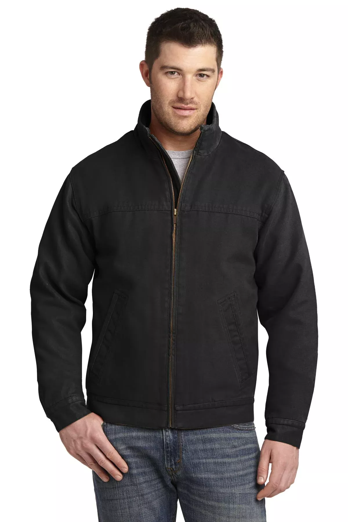 CornerStone CSJ40 | Jacket | Washed Duck Cloth Flannel-Lined