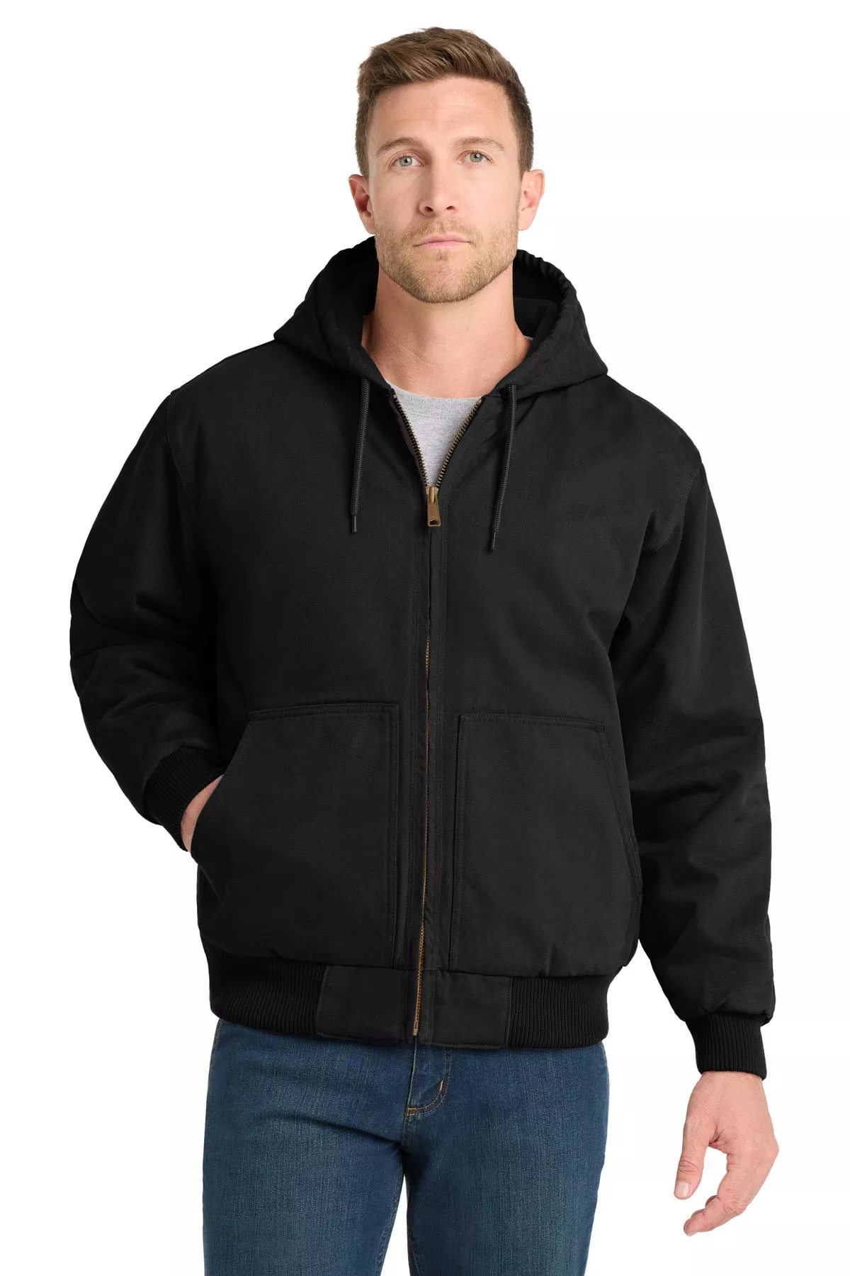 CornerStone CSJ41 | Jacket | Washed Duck Cloth Insulated Hooded