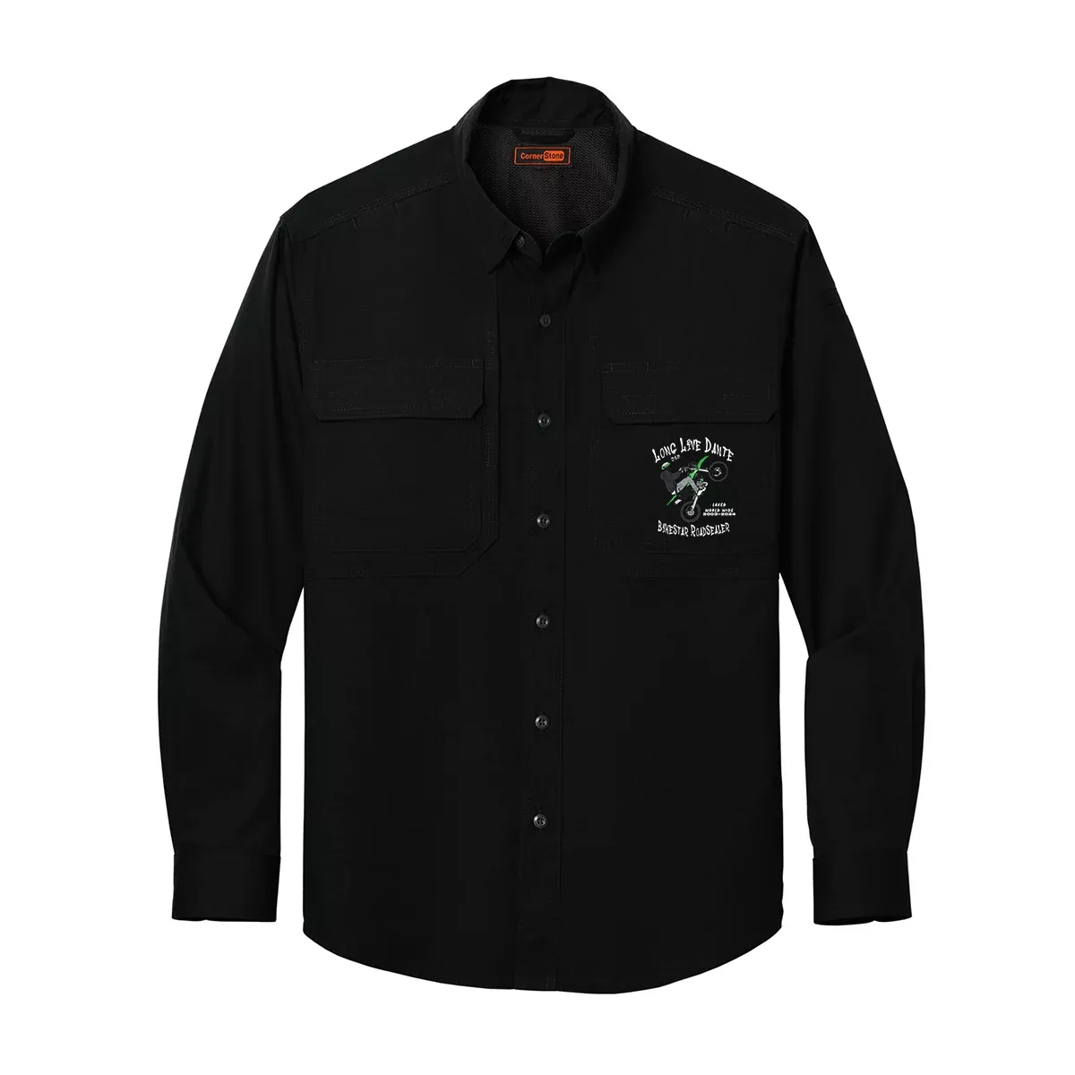 CornerStone Long Sleeve Select Tactical Shirt, Full Color